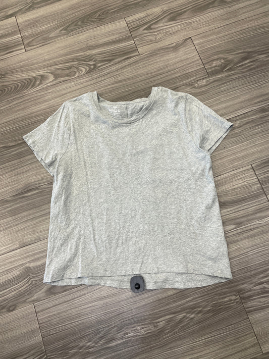 Top Short Sleeve By J. Crew In Grey, Size: Xl