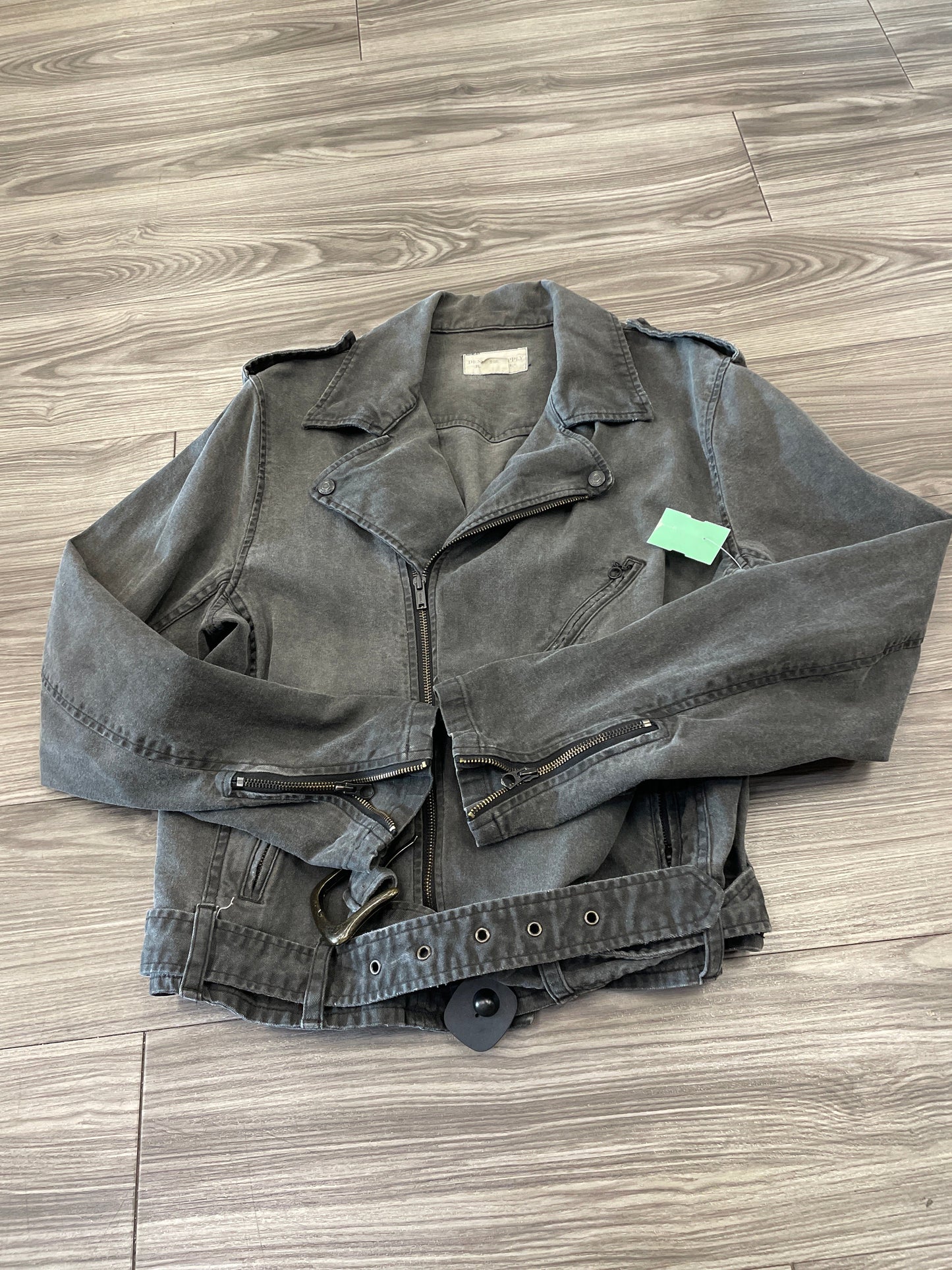 Jacket Denim By Denim & Supply By Ralph Lauren In Grey, Size: L