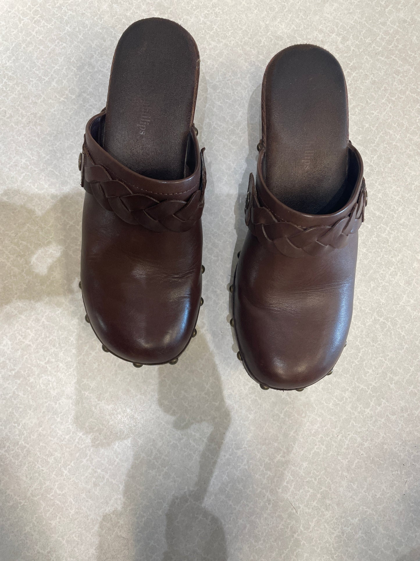 Shoes Heels Platform By Clothes Mentor In Brown, Size: 7