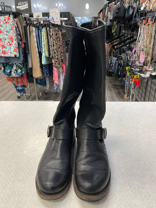 Boots Designer By Frye In Black, Size: 7.5