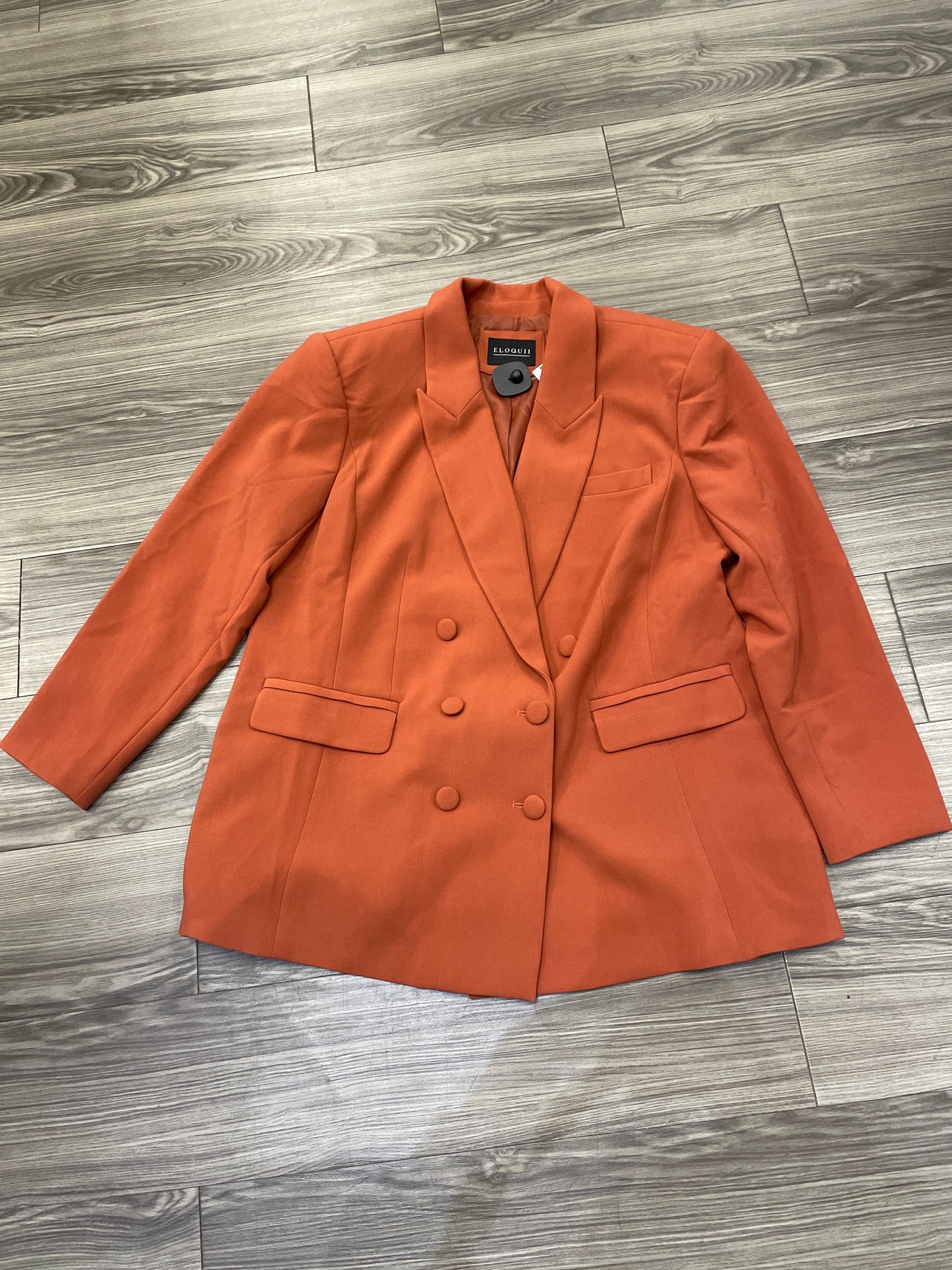 Coat Other By Eloquii In Orange, Size: 18