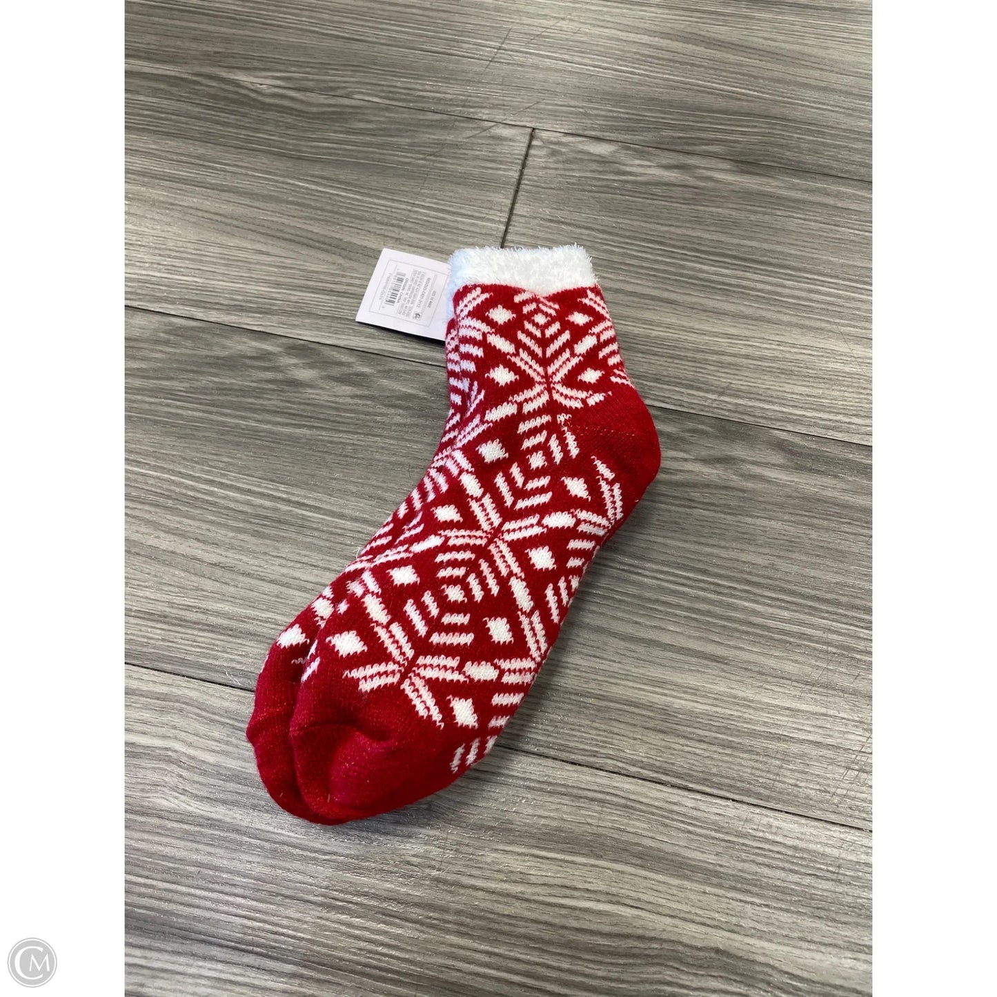 Socks By Target In Red & White, Size: 0