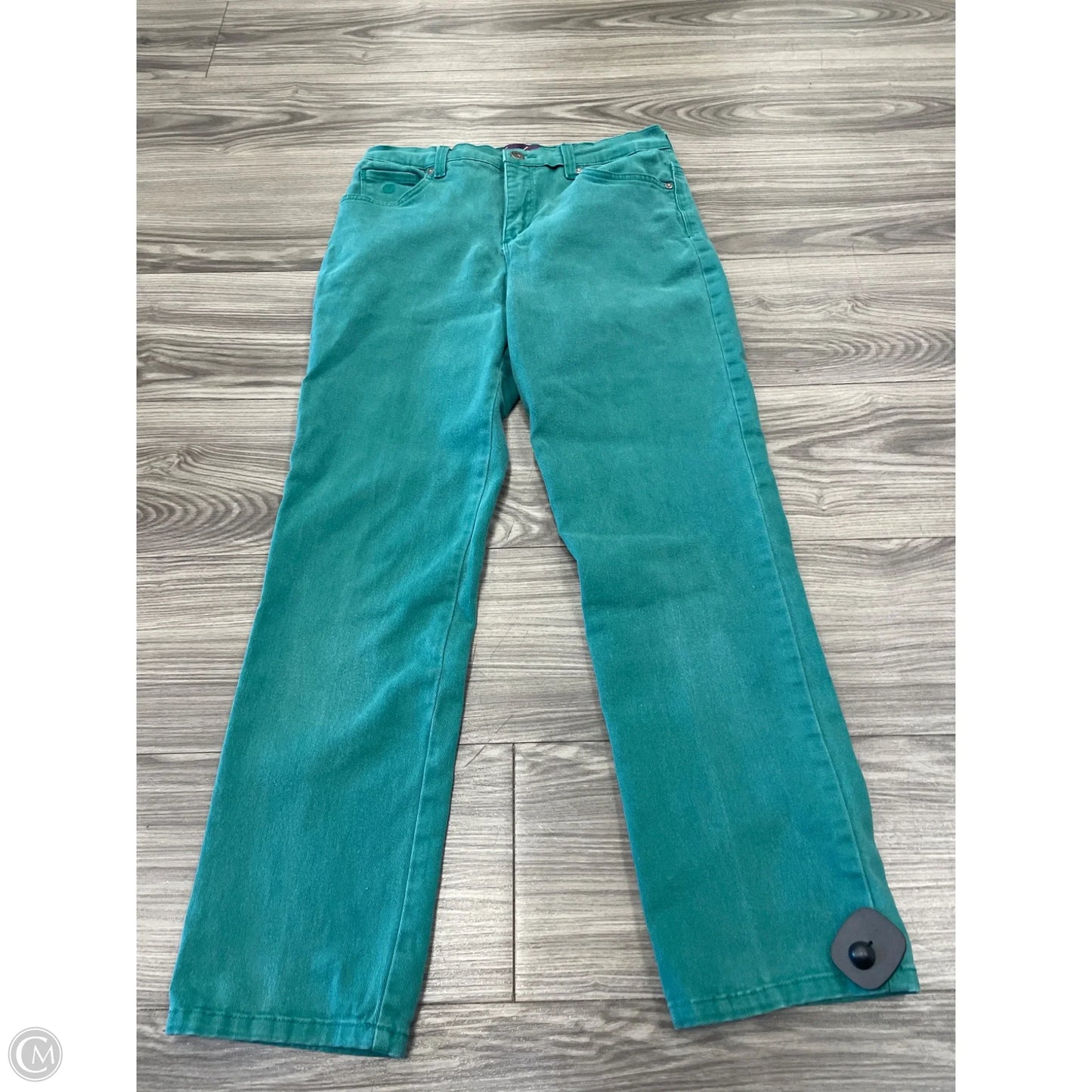 Pants Chinos & Khakis By Gloria Vanderbilt In Teal, Size: 8