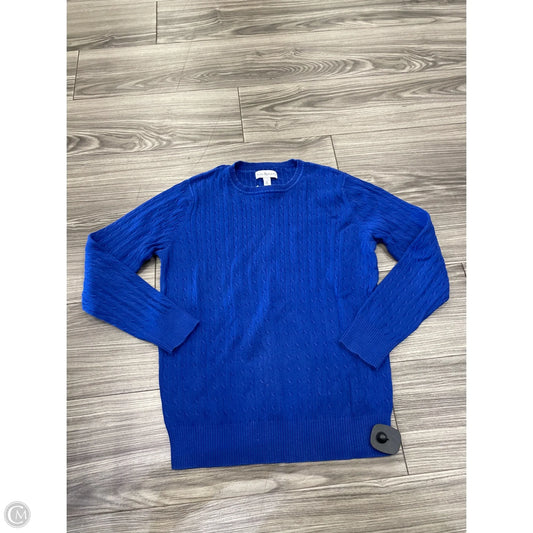 Sweater By Kim Rogers In Blue, Size: M