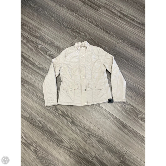Coat Puffer & Quilted By A New Day In Cream, Size: M