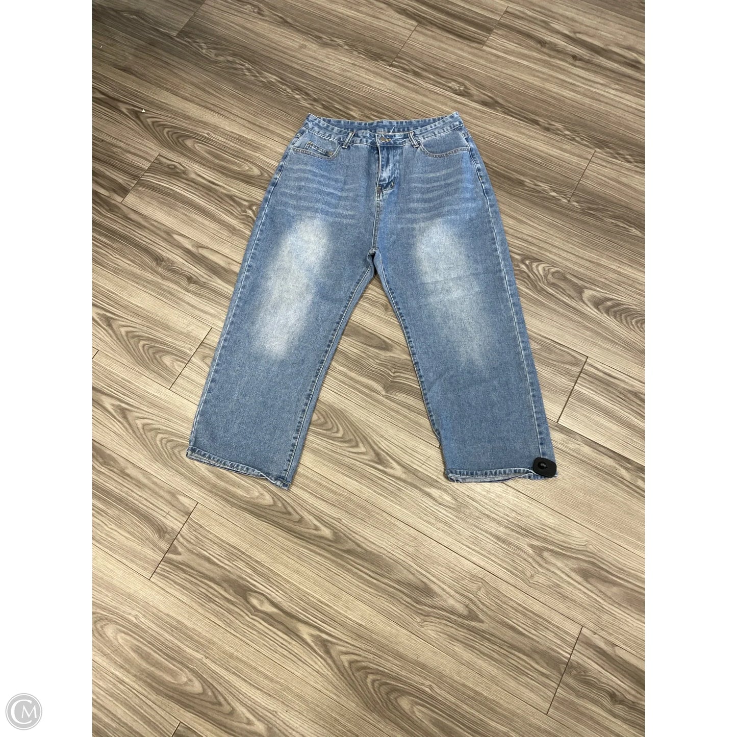 Jeans Wide Leg By Clothes Mentor In Blue, Size: 14