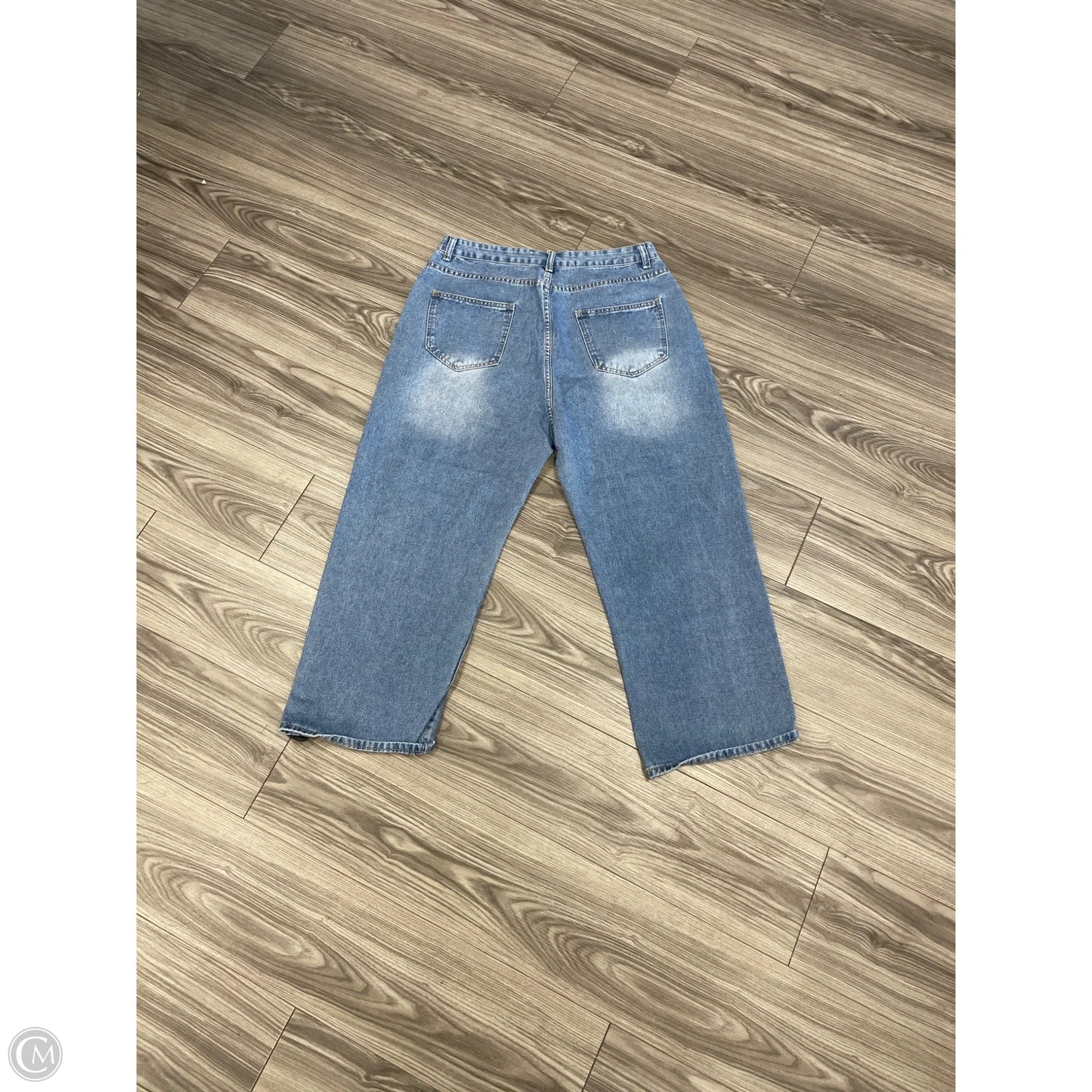 Jeans Wide Leg By Clothes Mentor In Blue, Size: 14