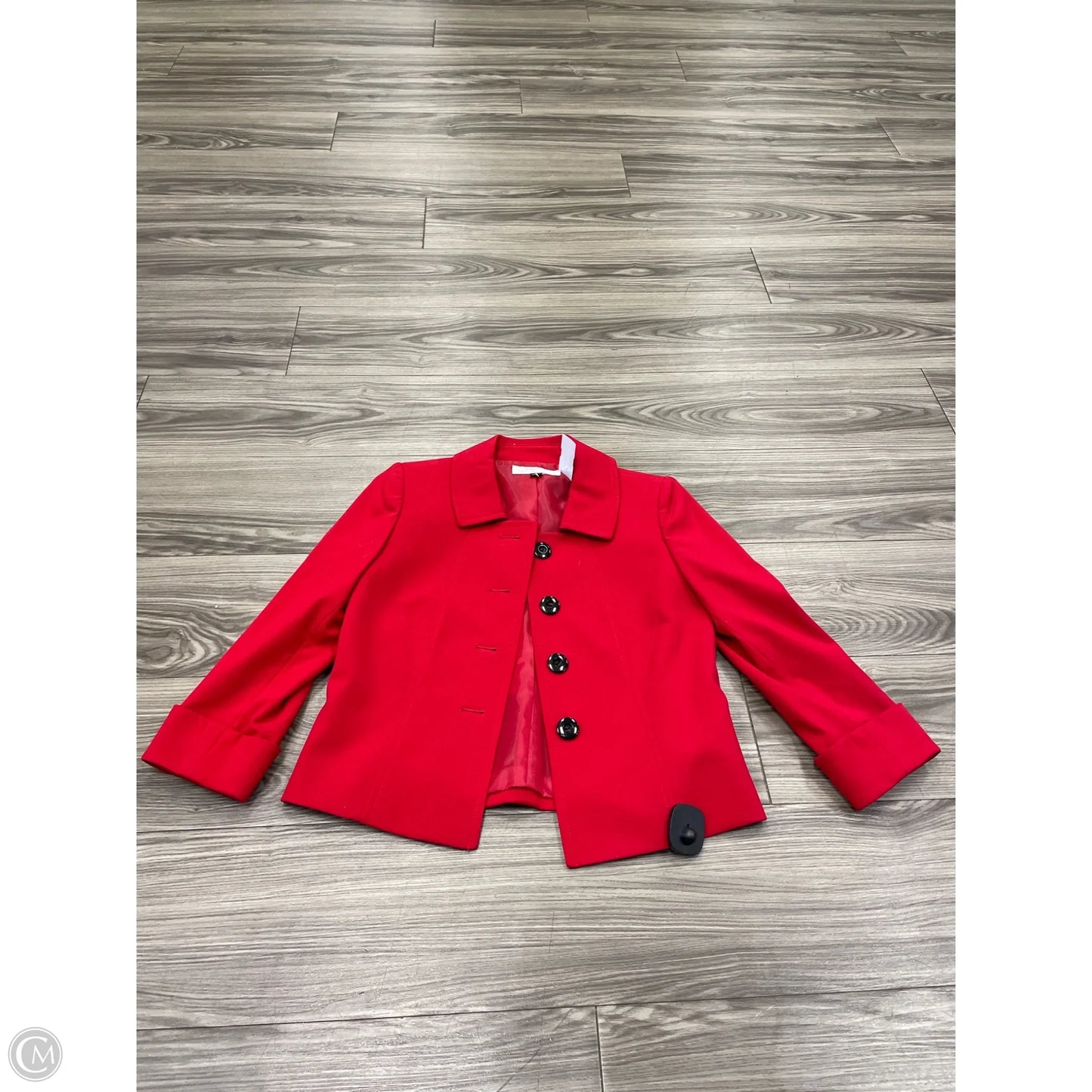 Blazer By Tahari In Red, Size: Xs