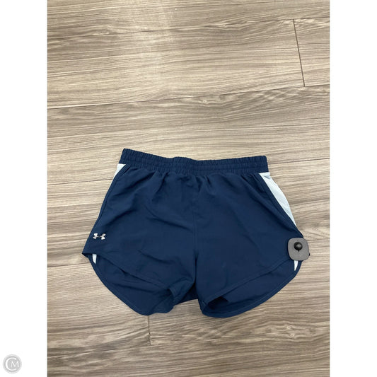 Athletic Shorts By Under Armour In Navy, Size: Xs