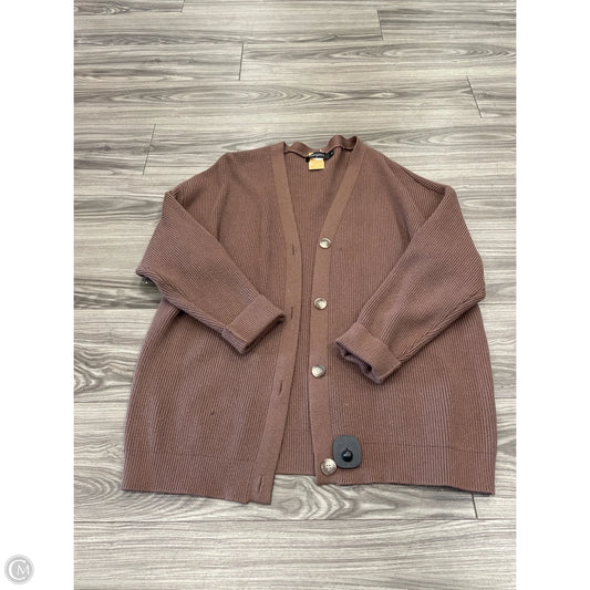 Cardigan By Merokeety In Brown, Size: Xl