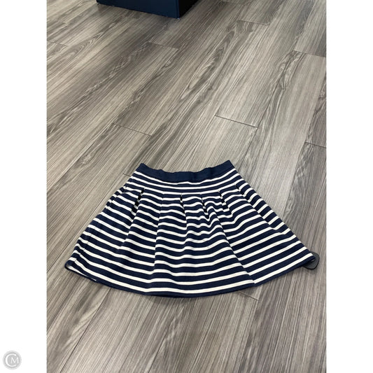 Skirt Mini & Short By Gap In Striped Pattern, Size: S