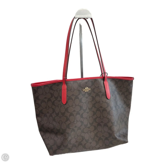 Handbag Designer By Coach, Size: Large