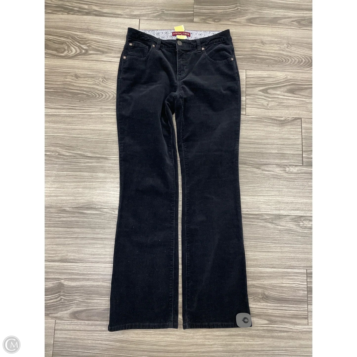 Pants Corduroy By Izod In Black, Size: 4