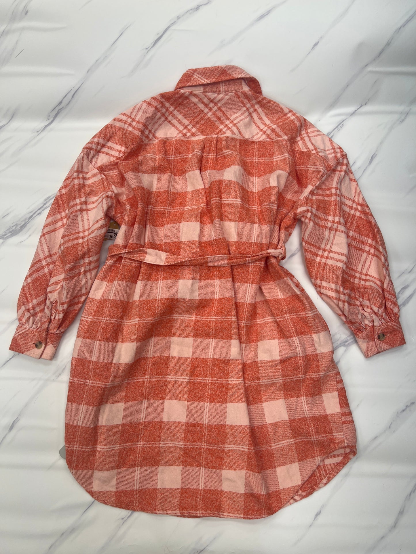 Dress Designer By French Connection In Plaid, Size: S