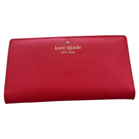 Wallet Leather By Kate Spade, Size: Small