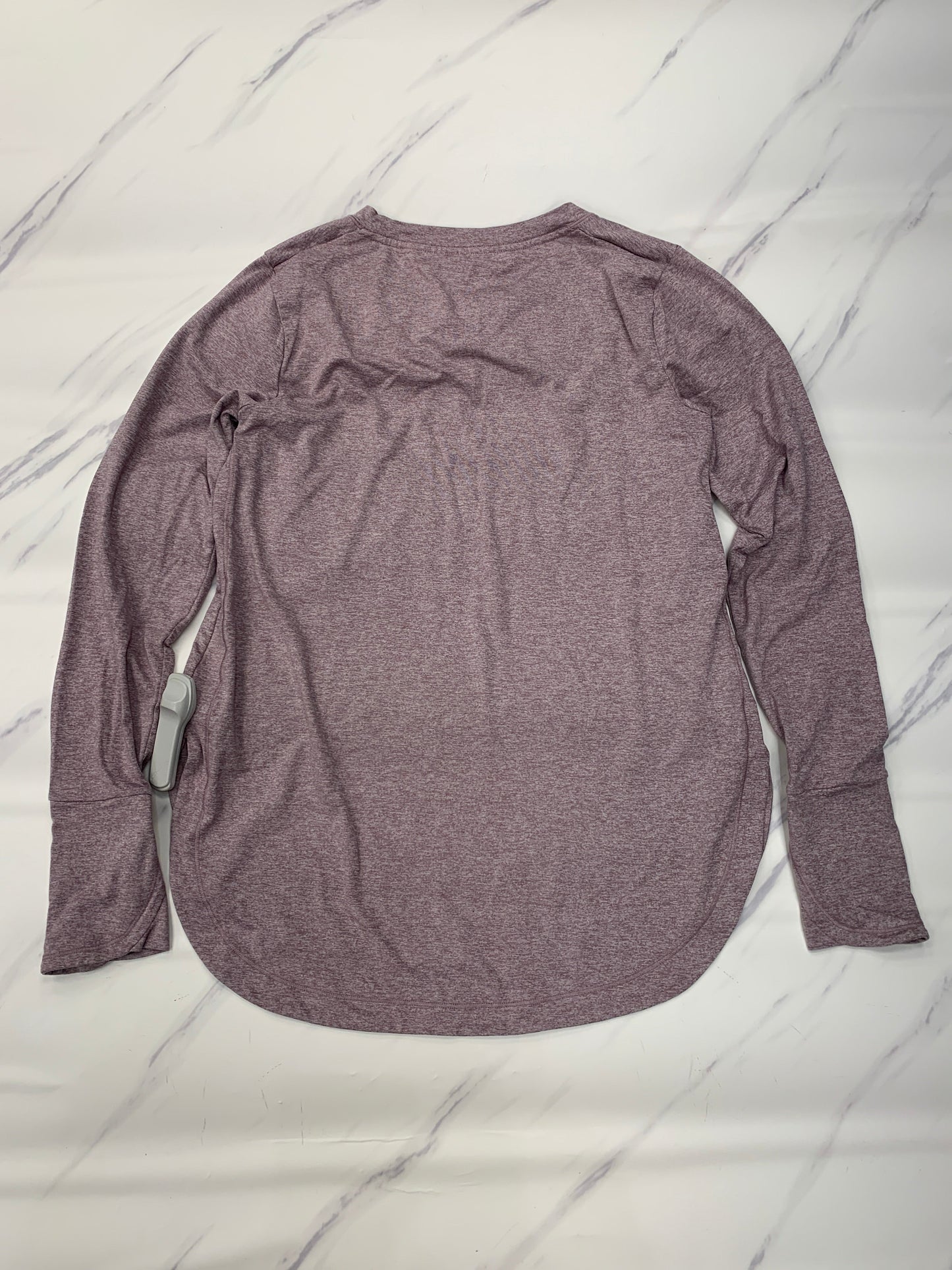 Athletic Top Long Sleeve Crewneck By Athleta In Purple, Size: M