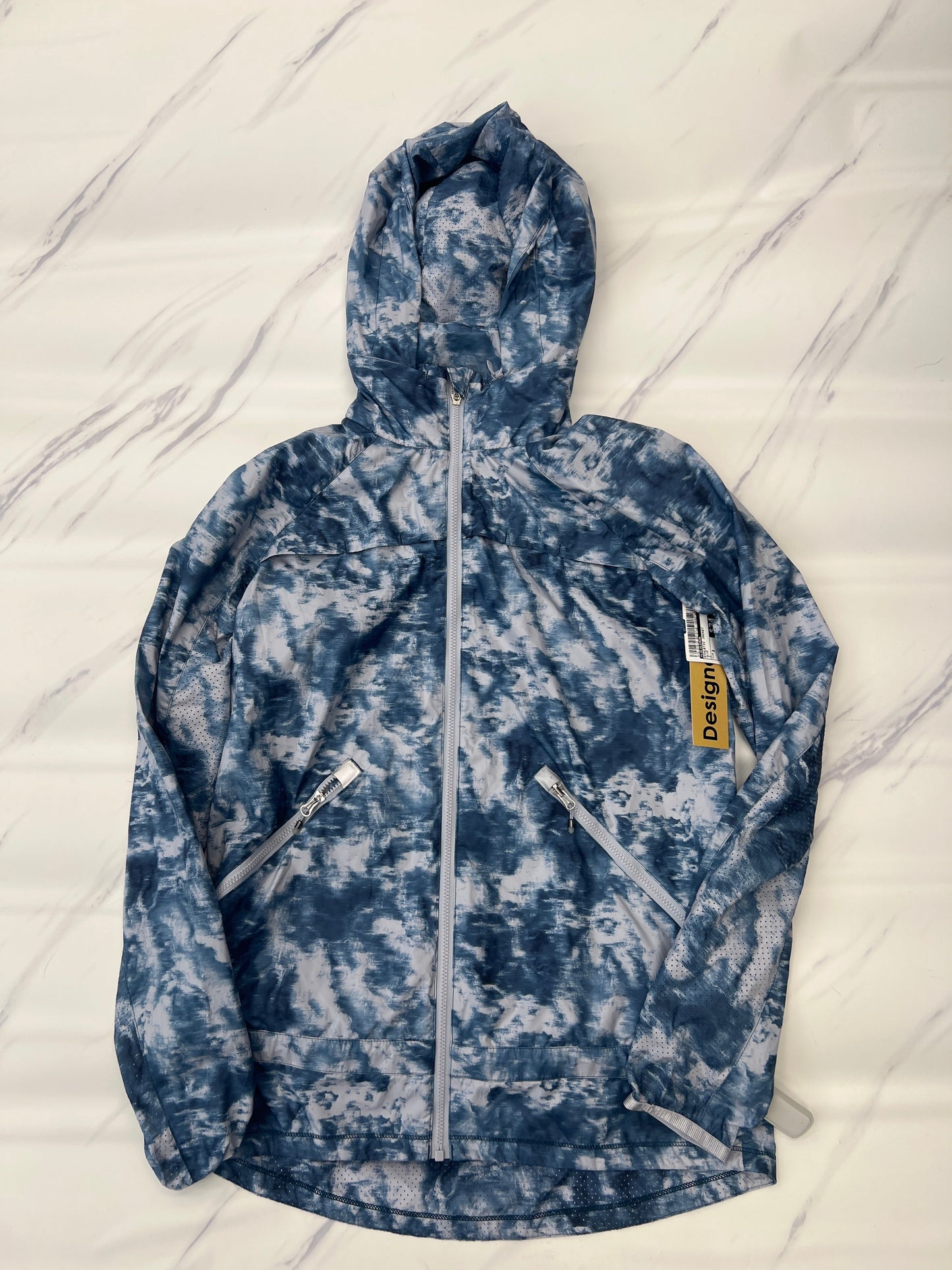 Athletic Jacket By Lululemon In Blue, Size: 2