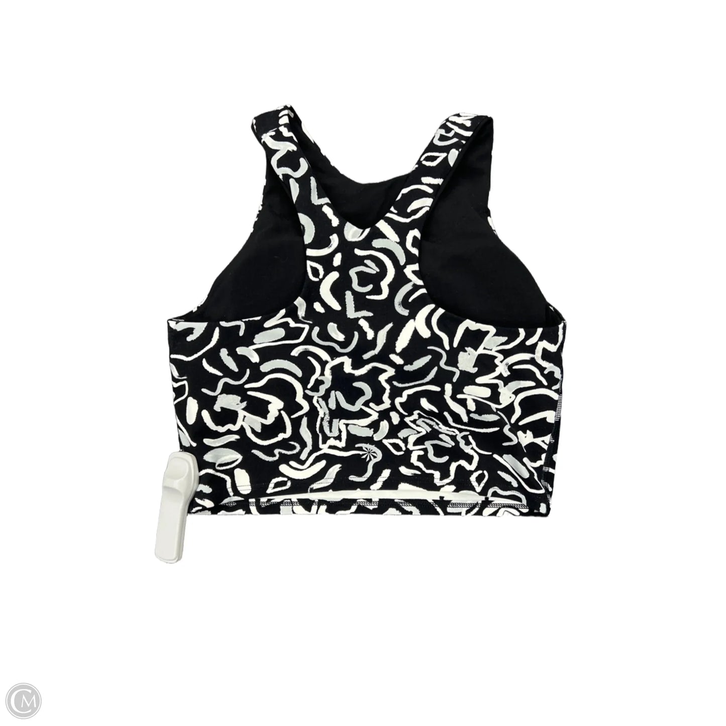 Athletic Tank Top By Athleta In Black & White, Size: Xs
