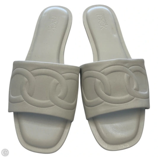 Sandals Flats By Nordstrom In White, Size: 6