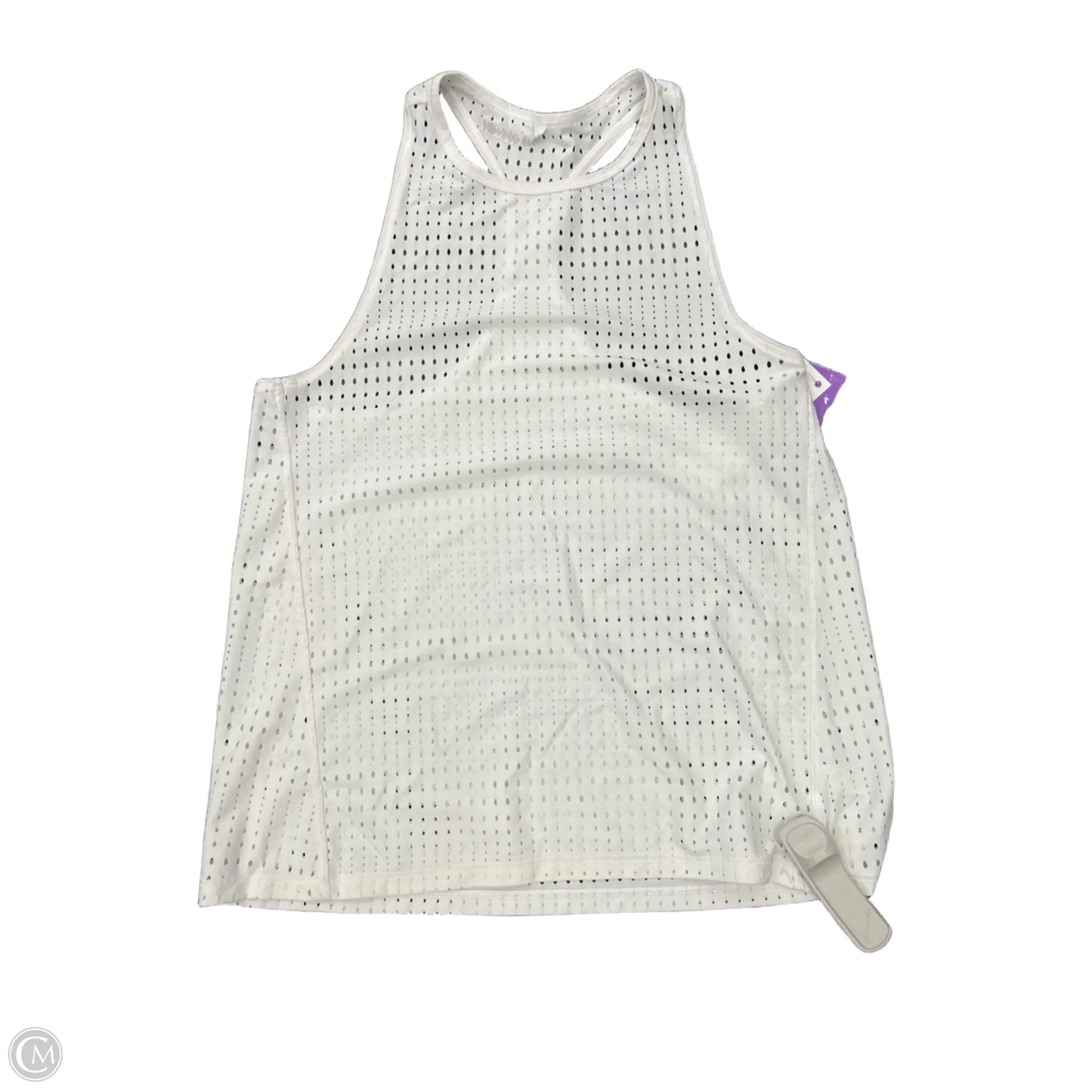 Athletic Tank Top By Athleta In White, Size: Xs