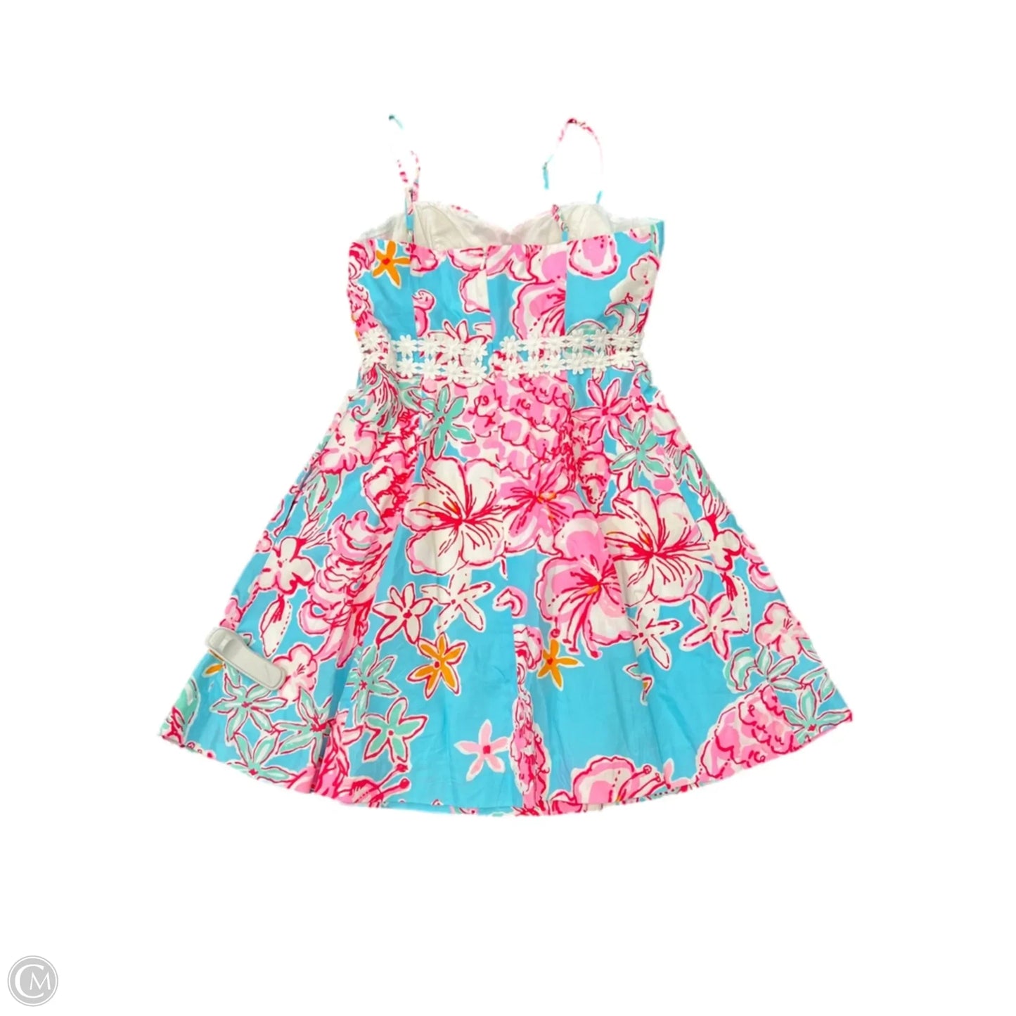 Dress Designer By Lilly Pulitzer In Floral Print, Size: 2