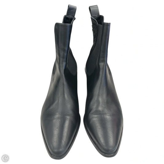 Boots Ankle Flats By Frame In Black, Size: 8