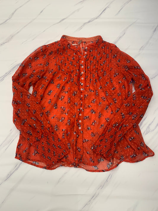 Top Long Sleeve By Free People  Size: L