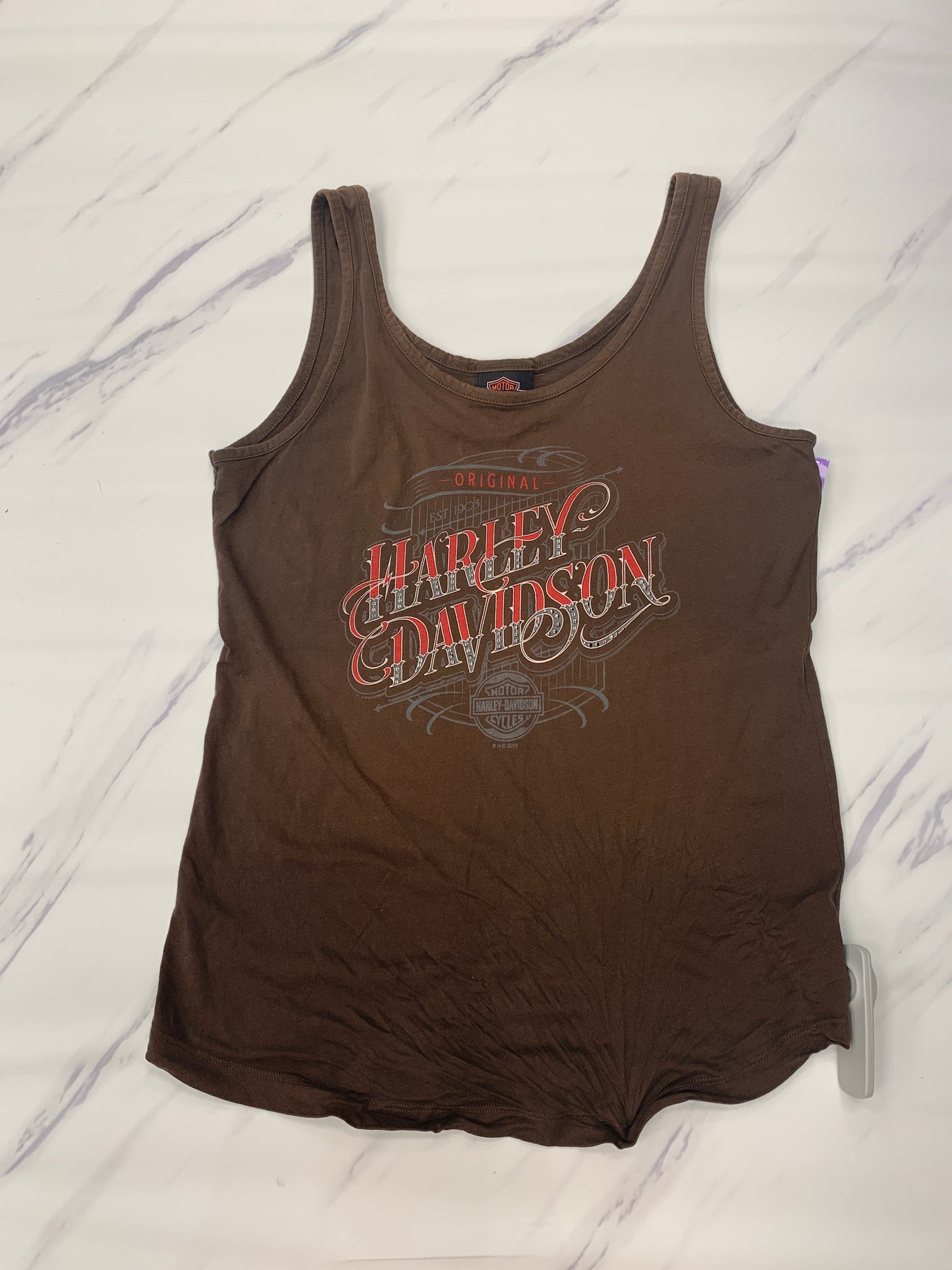 Top Sleeveless By Harley Davidson  Size: L