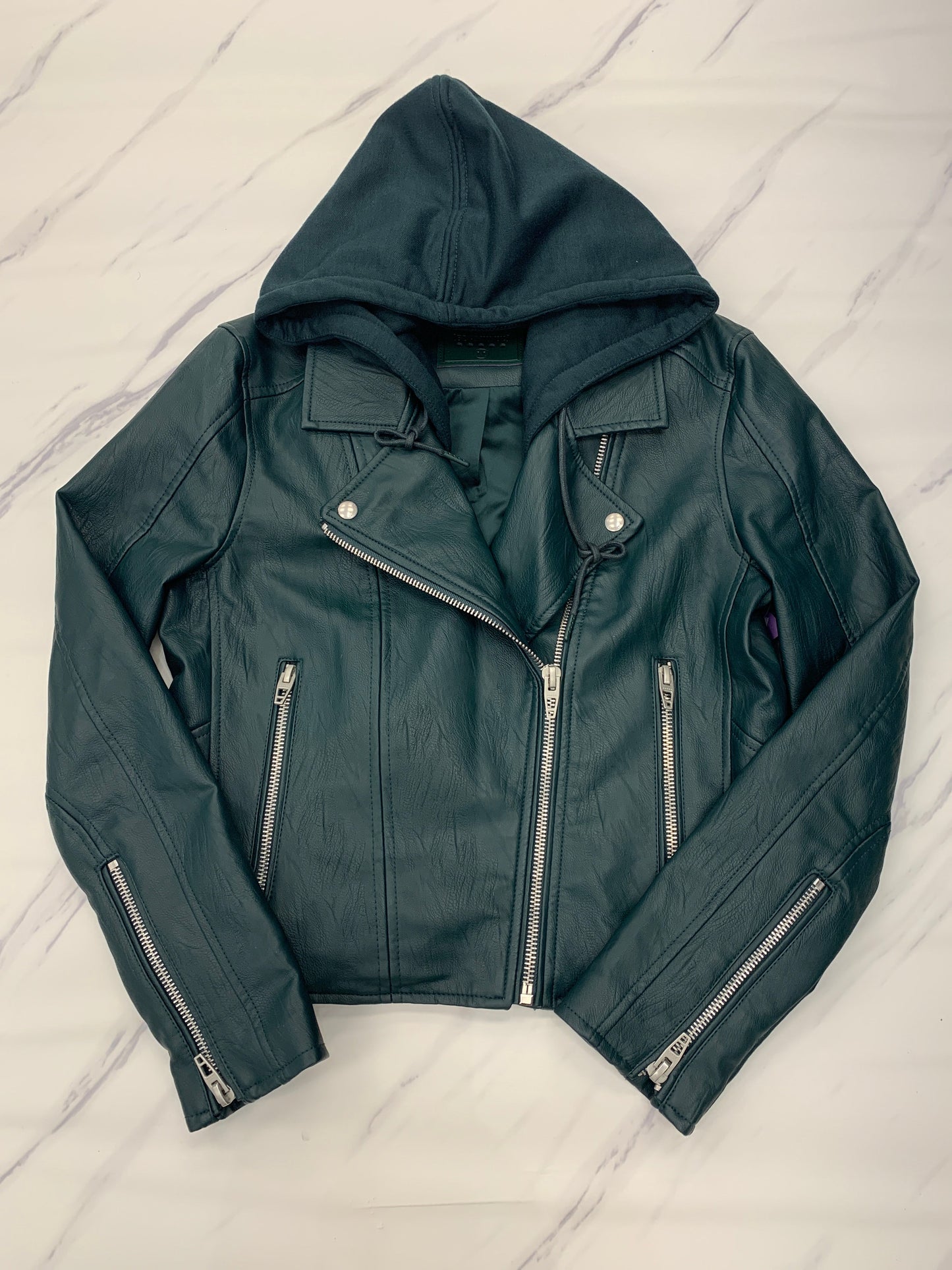 Green Jacket Moto Blanknyc, Size M