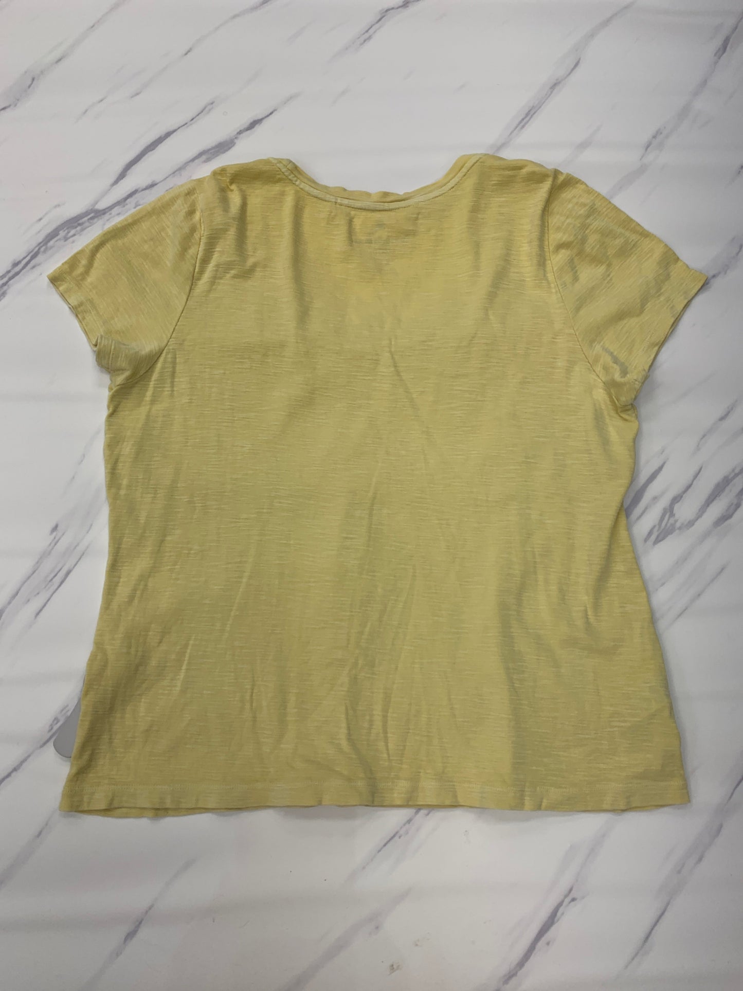 Yellow Top Short Sleeve Tommy Bahama, Size Xl