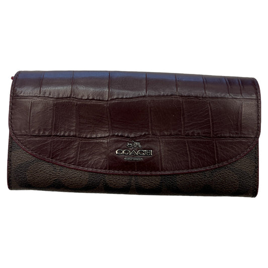 Wallet Designer Coach, Size Medium