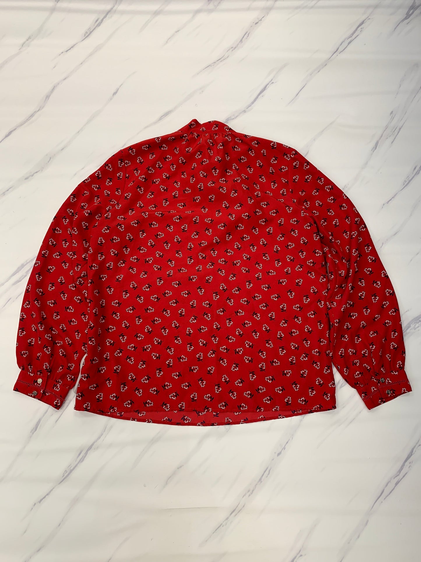 Top Long Sleeve By Draper James In Red, Size: M