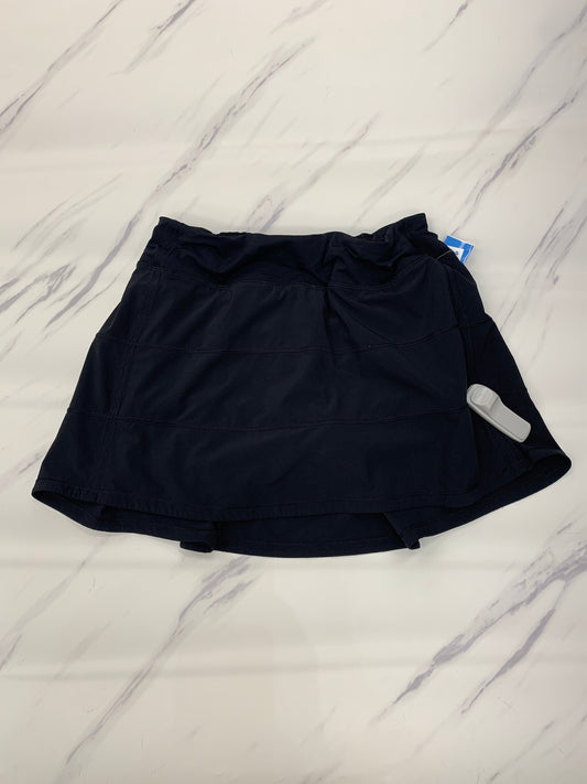 Athletic Skirt By Lululemon In Black, Size: 8