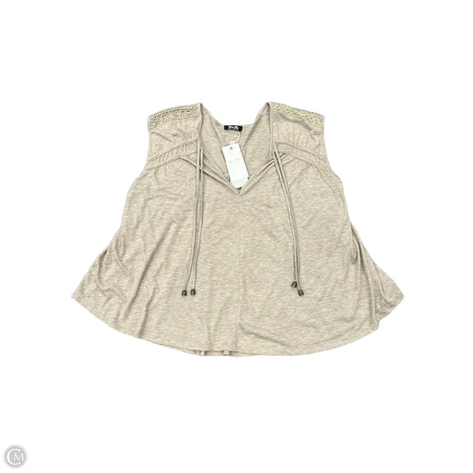 Top Short Sleeve By Miss Me In Brown, Size: S