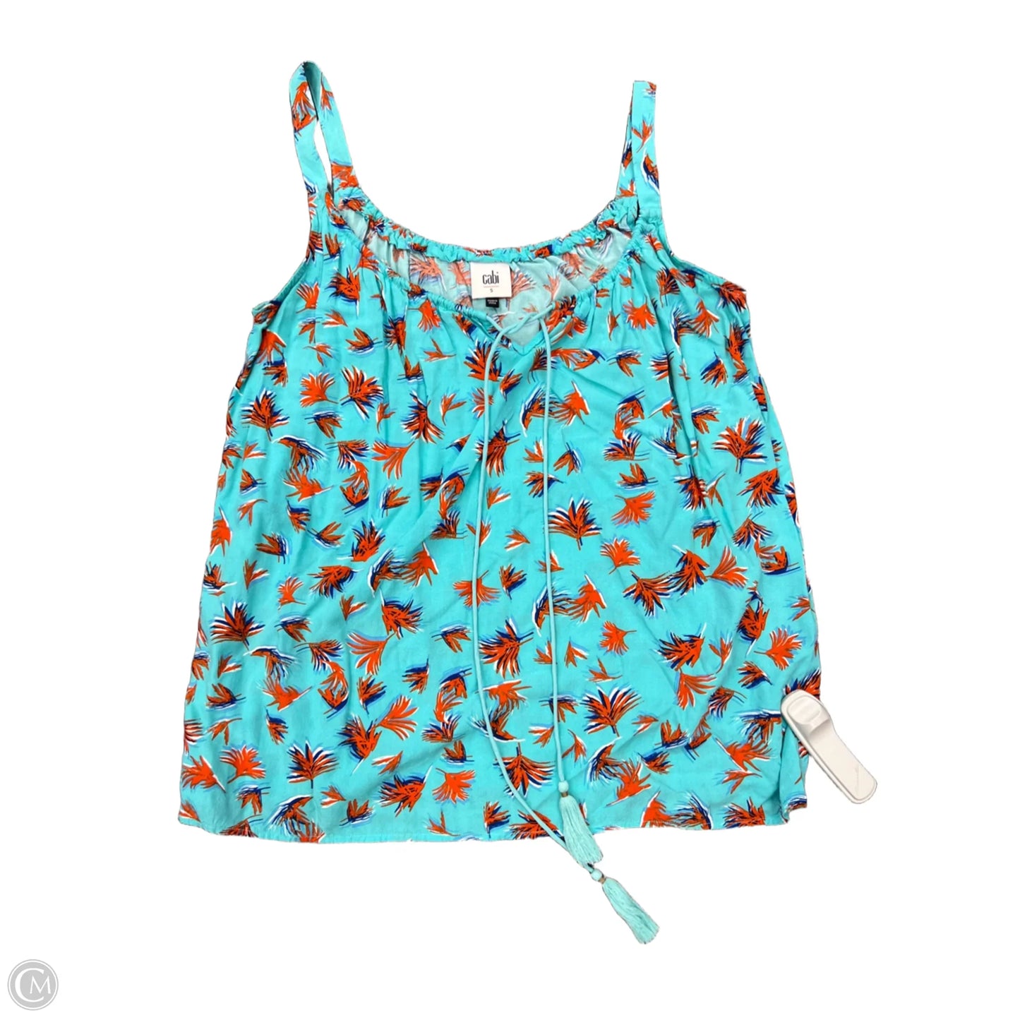 Top Sleeveless By Cabi In Blue, Size: S