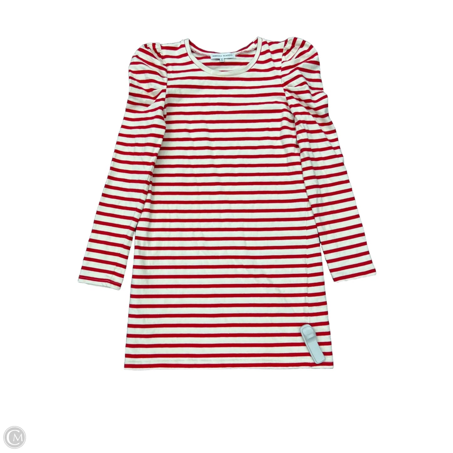 Dress Designer By Rebecca Minkoff In Striped Pattern, Size: Xs