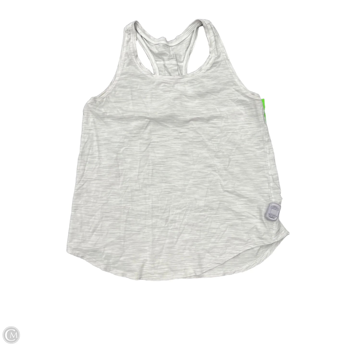 Athletic Tank Top By Lululemon In Grey, Size: 8