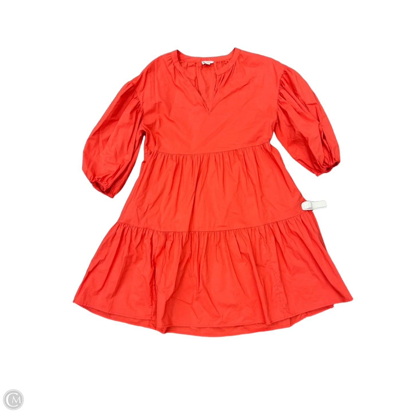 Dress Casual Midi By Sundry In Red, Size: L