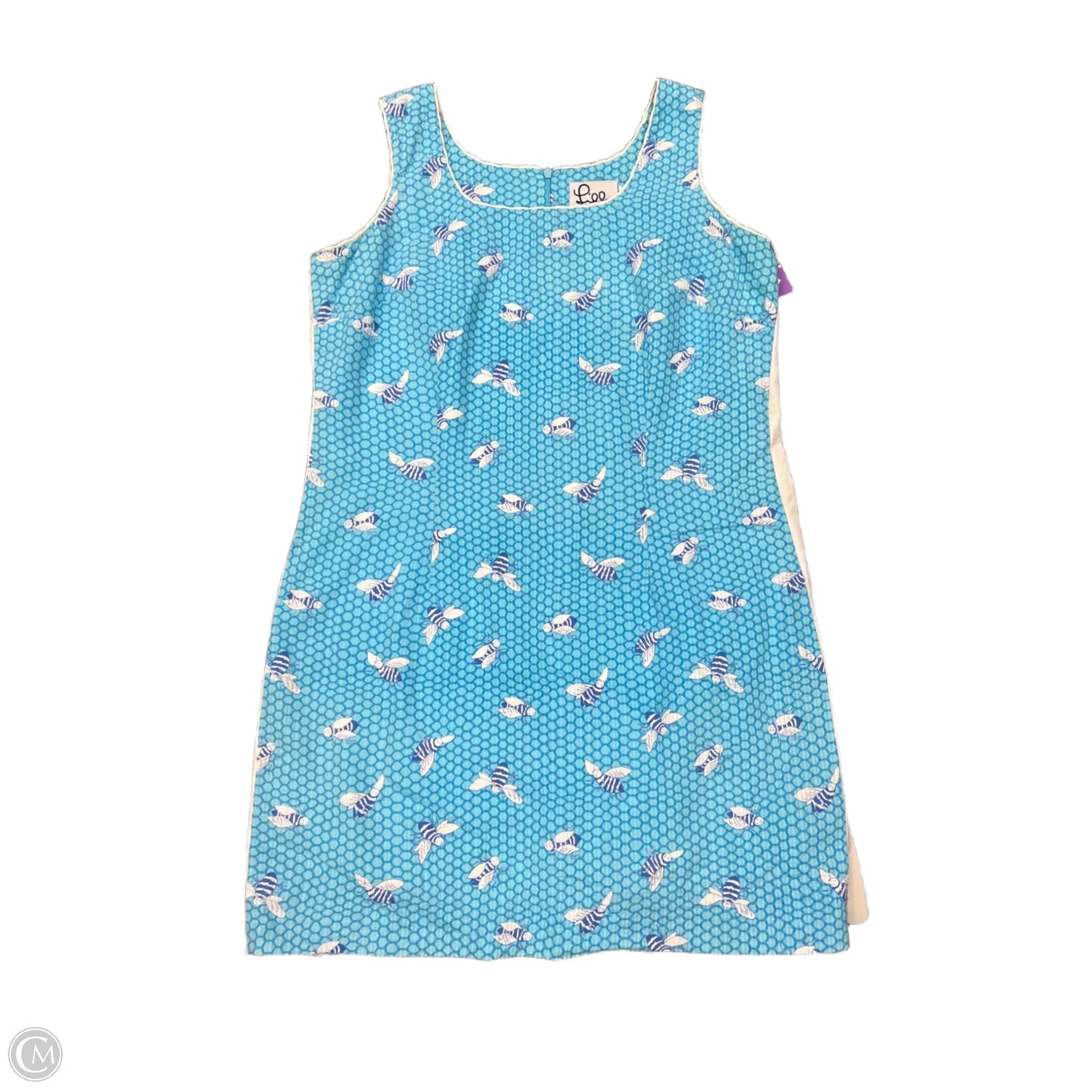 Dress Designer By Lilly Pulitzer In Blue, Size: 8