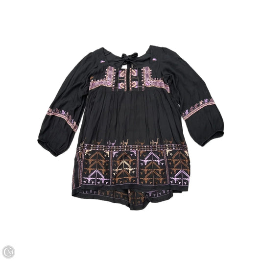 Dress Casual Midi By Free People In Black, Size: L
