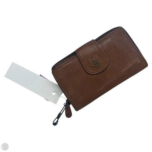 Wallet Leather By Cma, Size: Medium