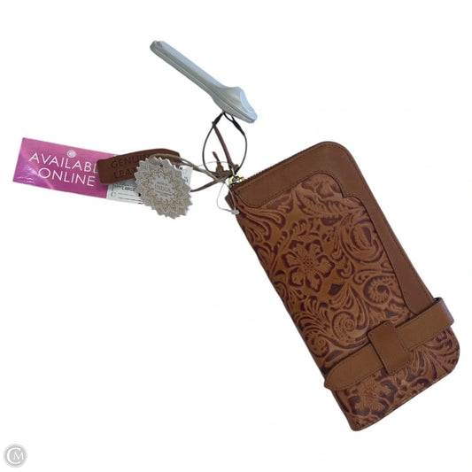 Wallet Leather By Clothes Mentor, Size: Large