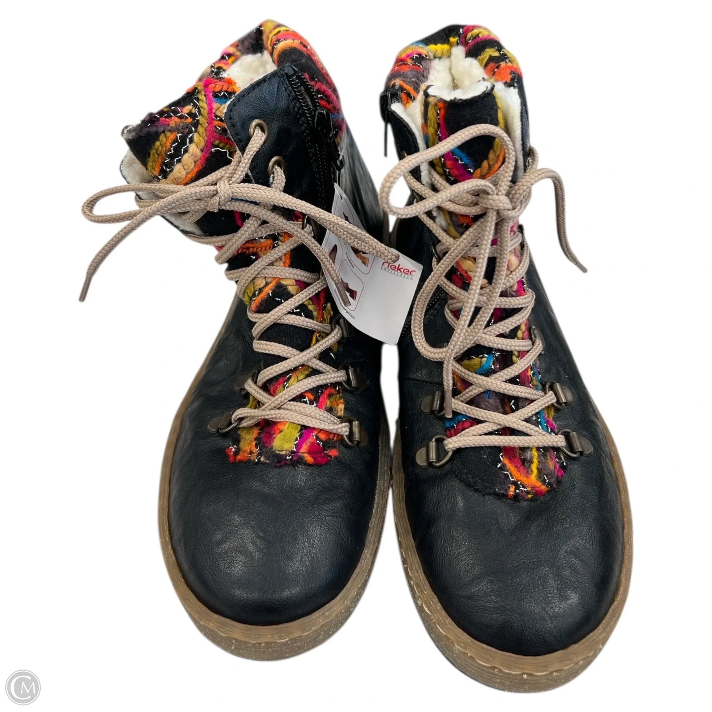 Boots Hiking By Riekers In Black, Size: 8