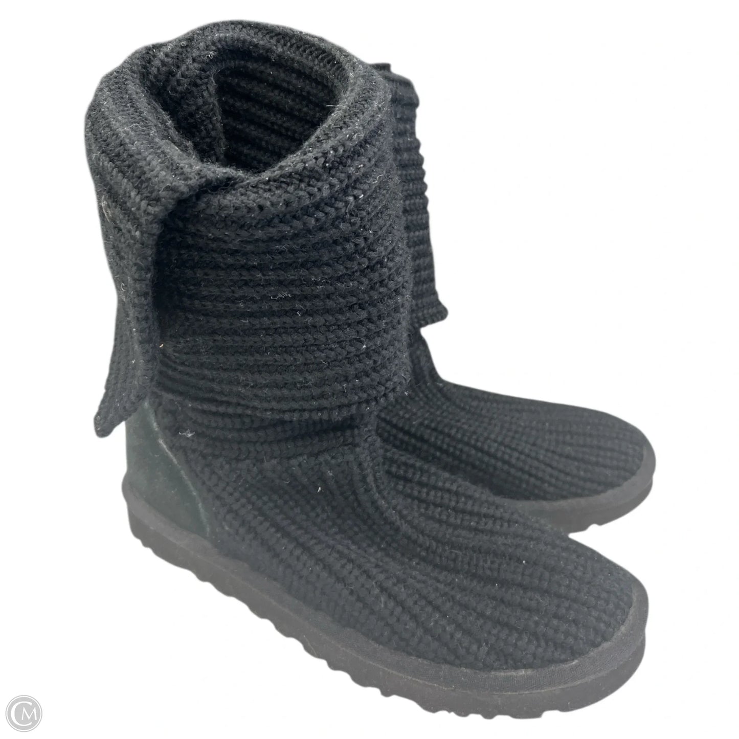 Boots Designer By Ugg In Black, Size: 7