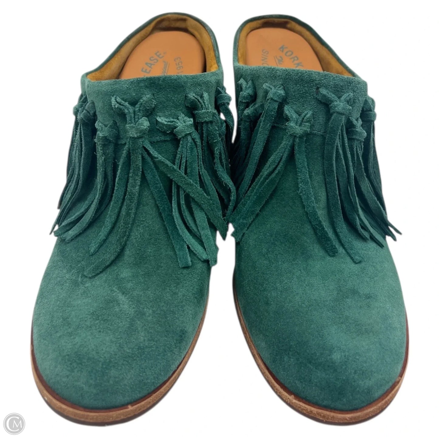 Shoes Heels Block By Kork Ease In Green, Size: 10