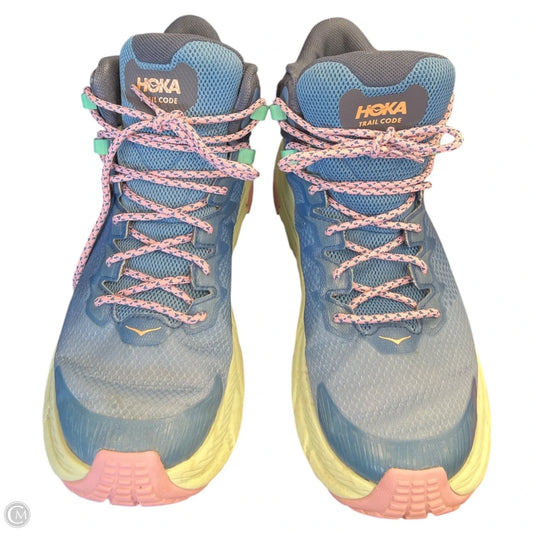 Boots Hiking By Hoka In Blue, Size: 8