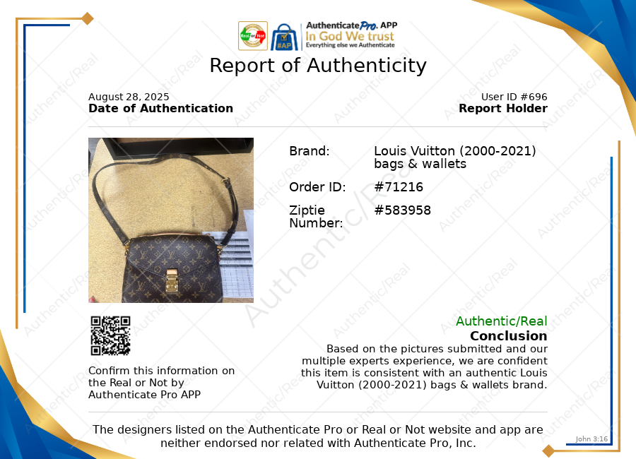 Crossbody Luxury Designer By Louis Vuitton, Size: Medium