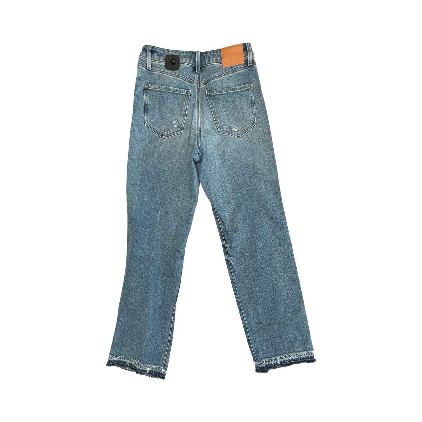 Jeans Straight By Express In Blue Denim, Size:4L