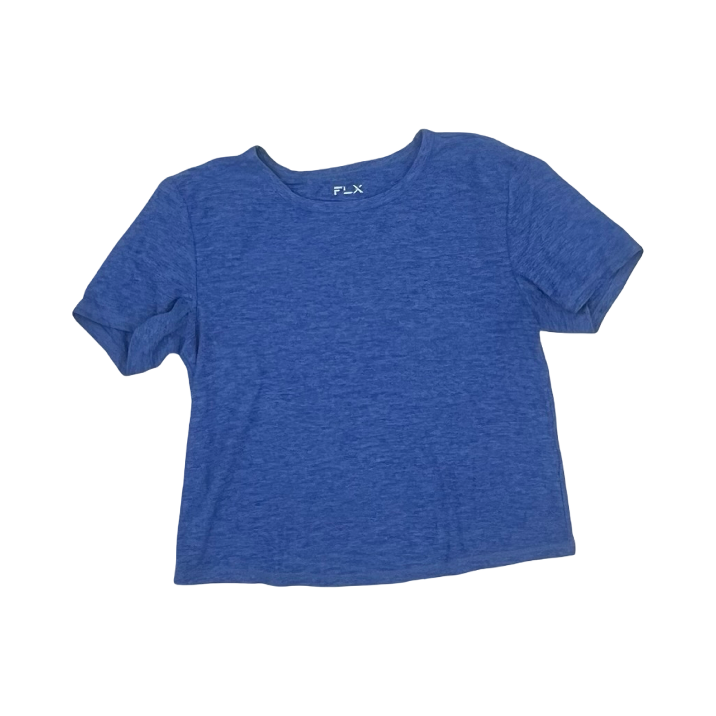 Athletic Top Ss By Flx In Blue, Size:L