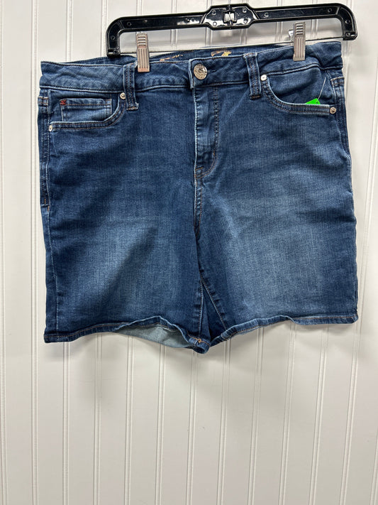 Shorts By Seven 7 In Blue Denim, Size:12
